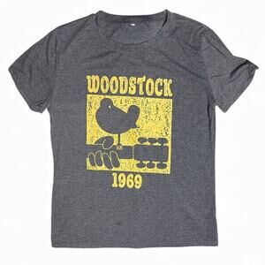 Woodstock 1969 Era Graphic Music T-Shirt size Small